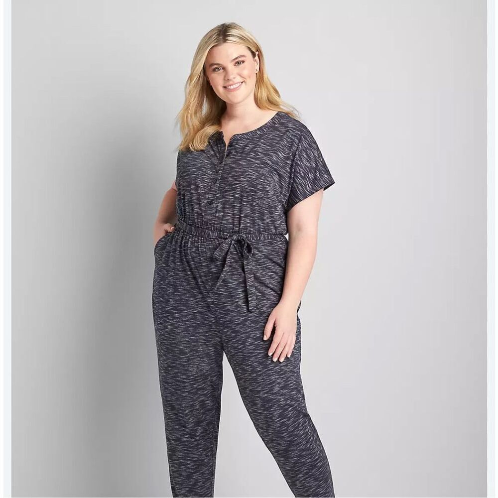 Lane Bryant romper vneck short sleeve size 14/16